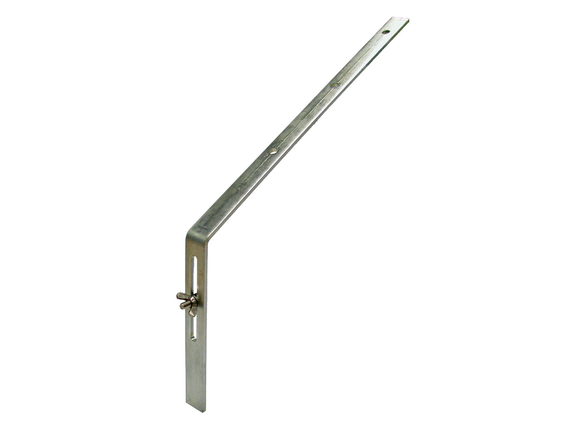 Product image for Wavin Osma Rainwater Steel Adjustable Top Rafter Bracket 300mm Long 0T147G