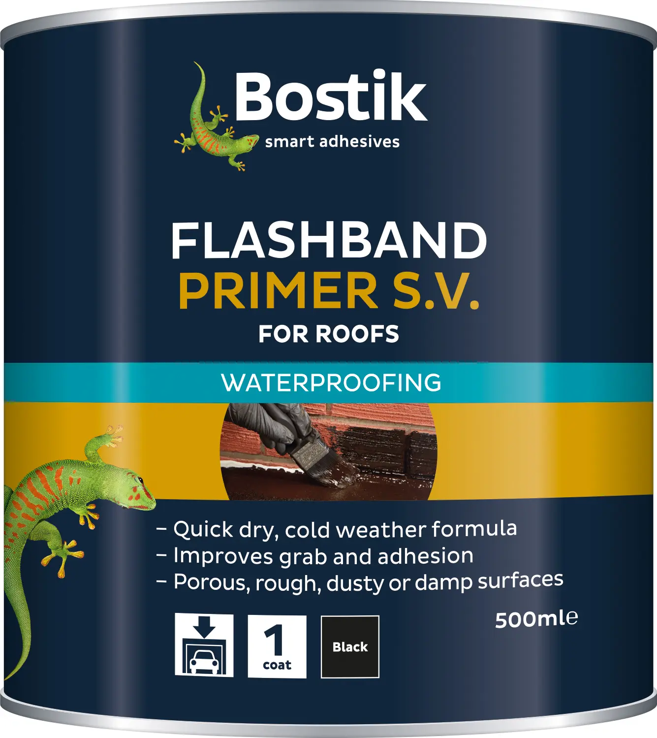 Product image for EVO-STIK Flashband Solvent Based Primer 500ml