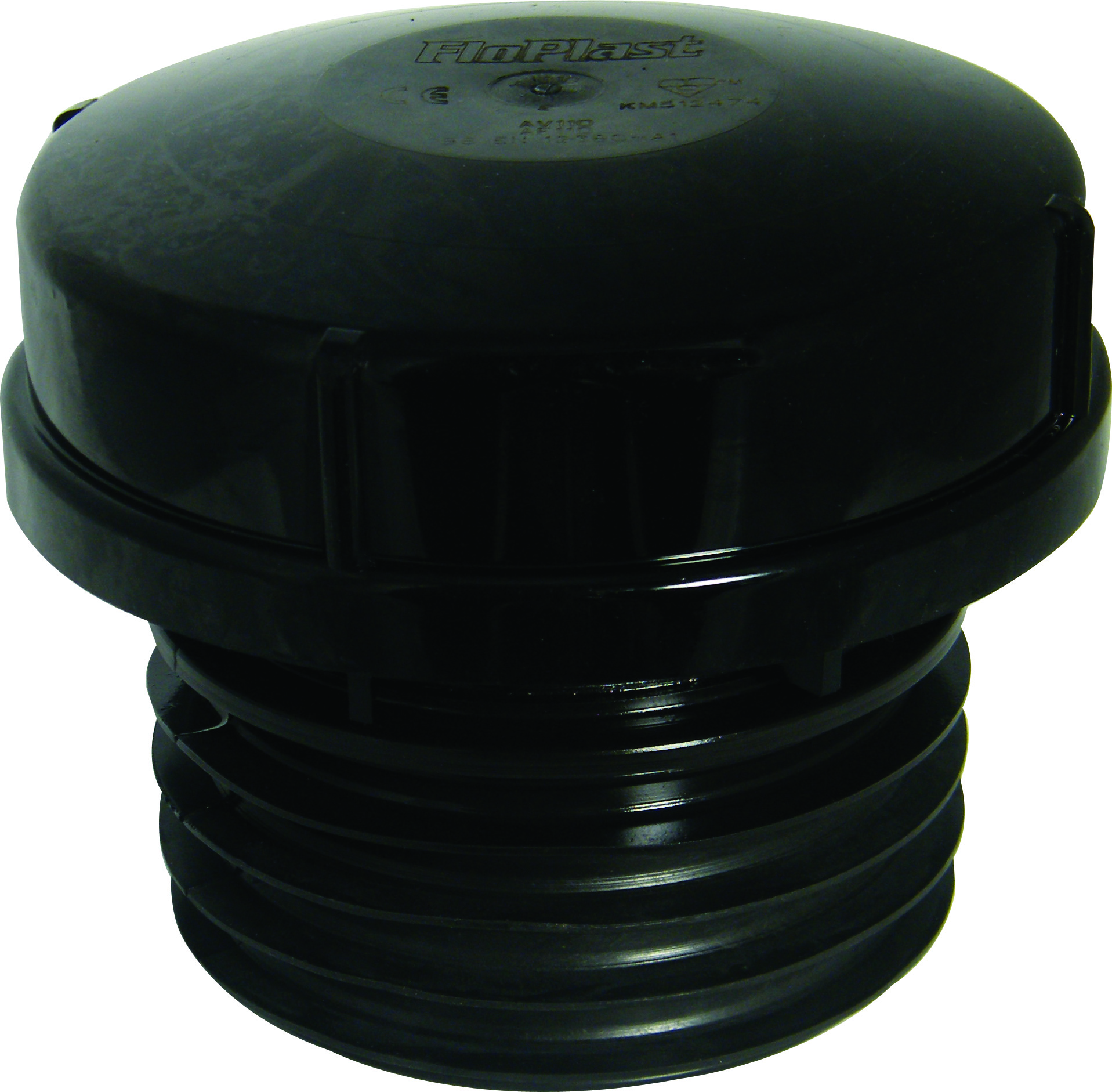 Image of 4TRADE AF110 Push Fit Air Admittance Valve Black