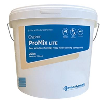 Product image for British Gypsum Gyproc Promix Lite Joint Cement 17L
