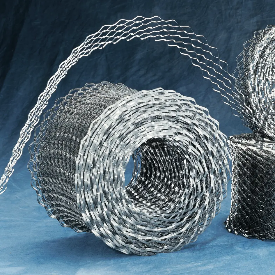 Product image for Expamet Exmet Galvanised Mesh Coil 65mm 20m