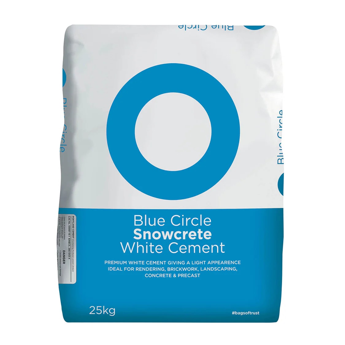 Product image for Blue Circle Snowcrete White Cement 25kg