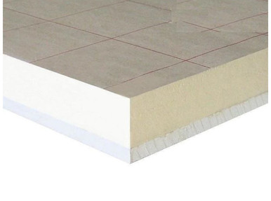 Product image for U Value Warmline PIR Insulated Plasterboard 2400 X 1200 X 52.5mm