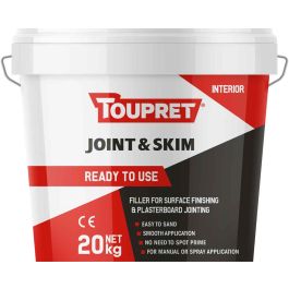 Product image for Toupret Joint & Skim Ready Mixed Filler 20kg