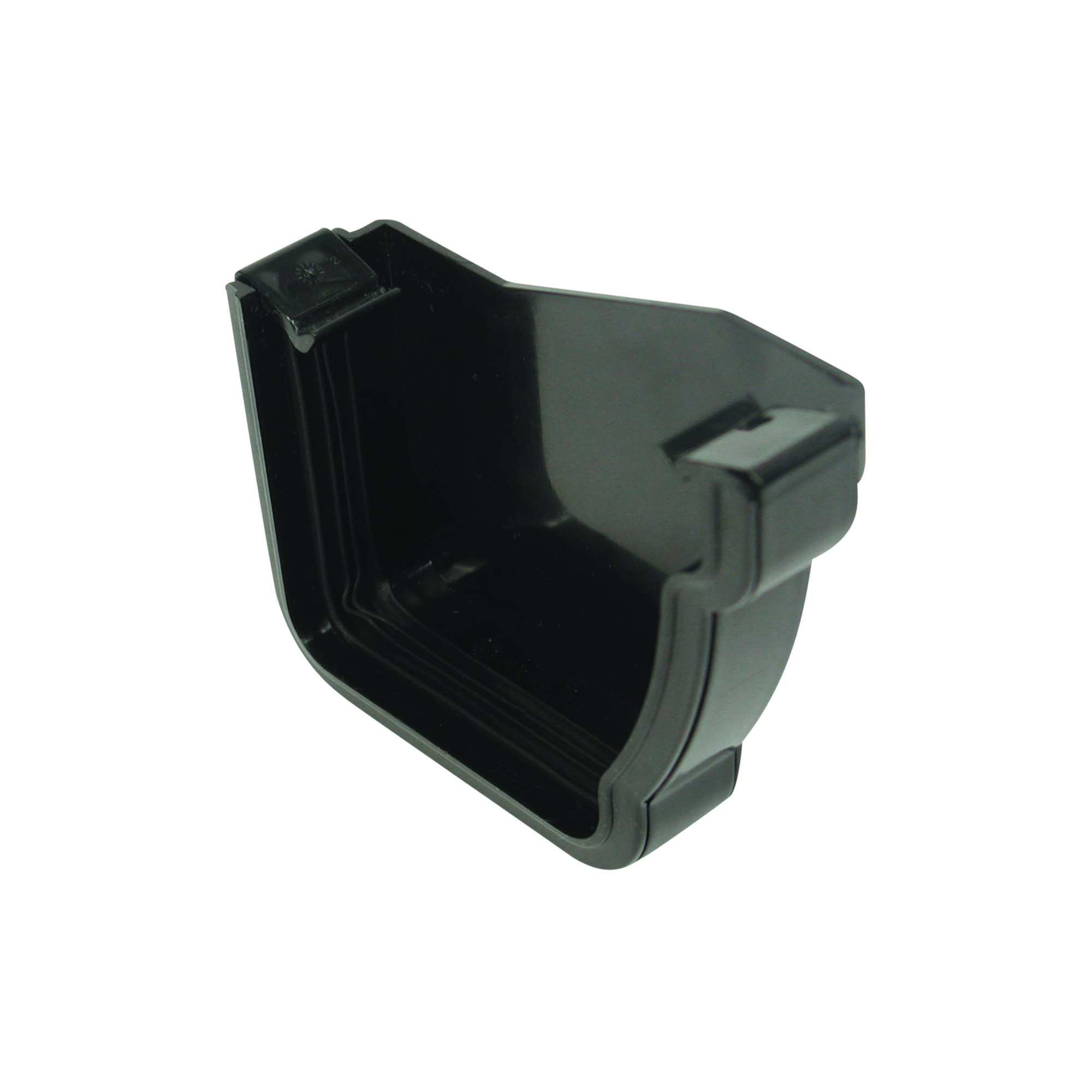 Product image for Wavin Osma Stormline Stopend External Right-hand 111mm Black