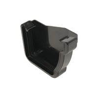 Product image for Wavin Osma Stormline Stopend External Right-hand 111mm Black