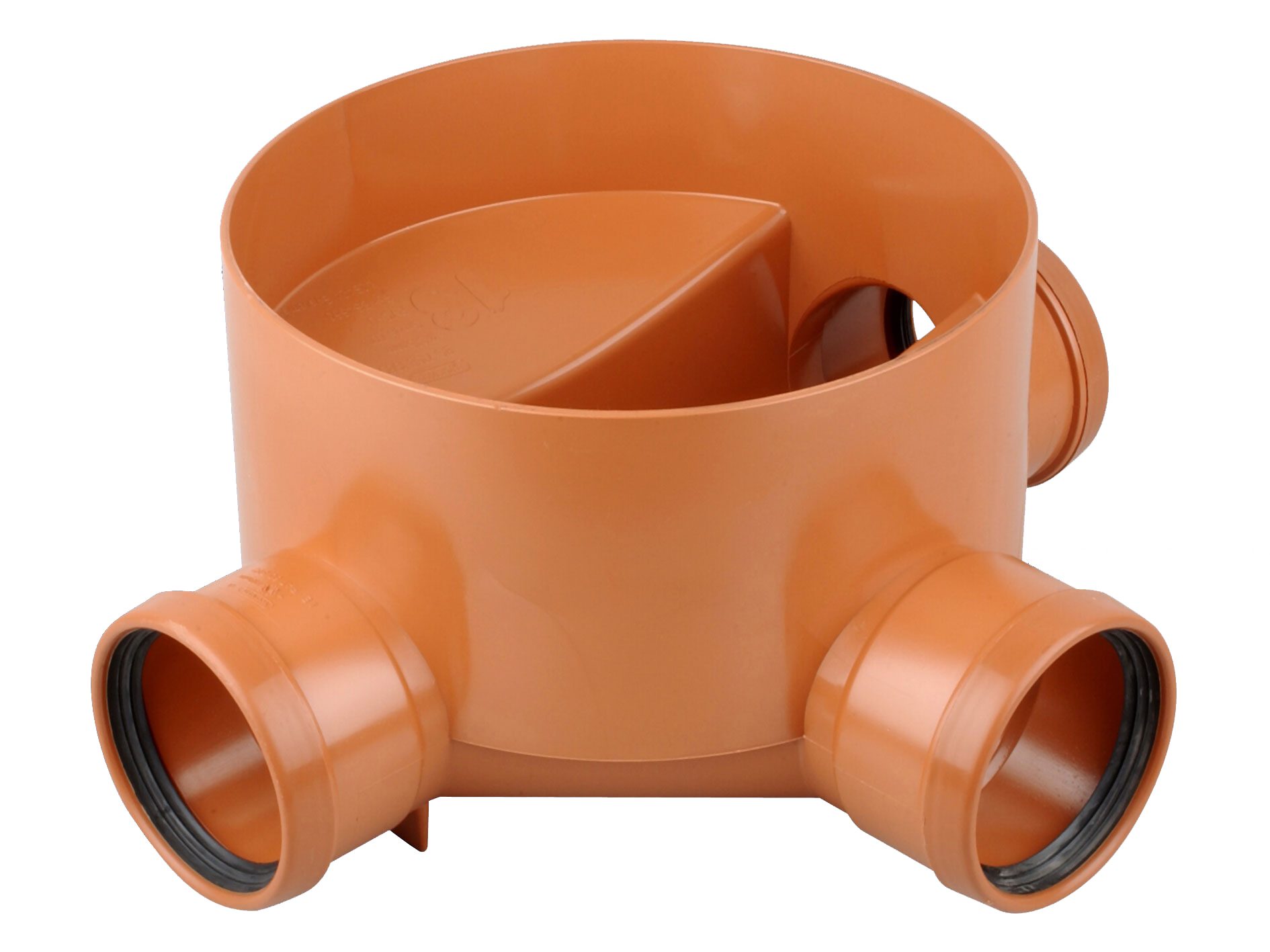Image of Osma 315mm Multi-base Inspection Chamber Base Inc. 90° Right-hand Branch 110mm  4D912