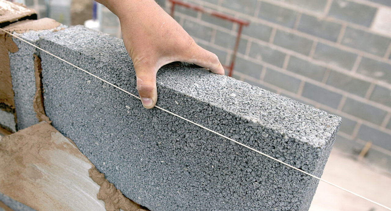 Image of Plasmor Concrete Block Fibolite Lightweight Block 3.6N - 440 x 215 x 100mm