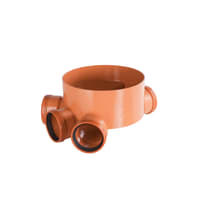Product image for Osma 315mm Multi-base Inspection Chamber Base Inc. 2 X 45° Multi-base Branch 110mm 4D917