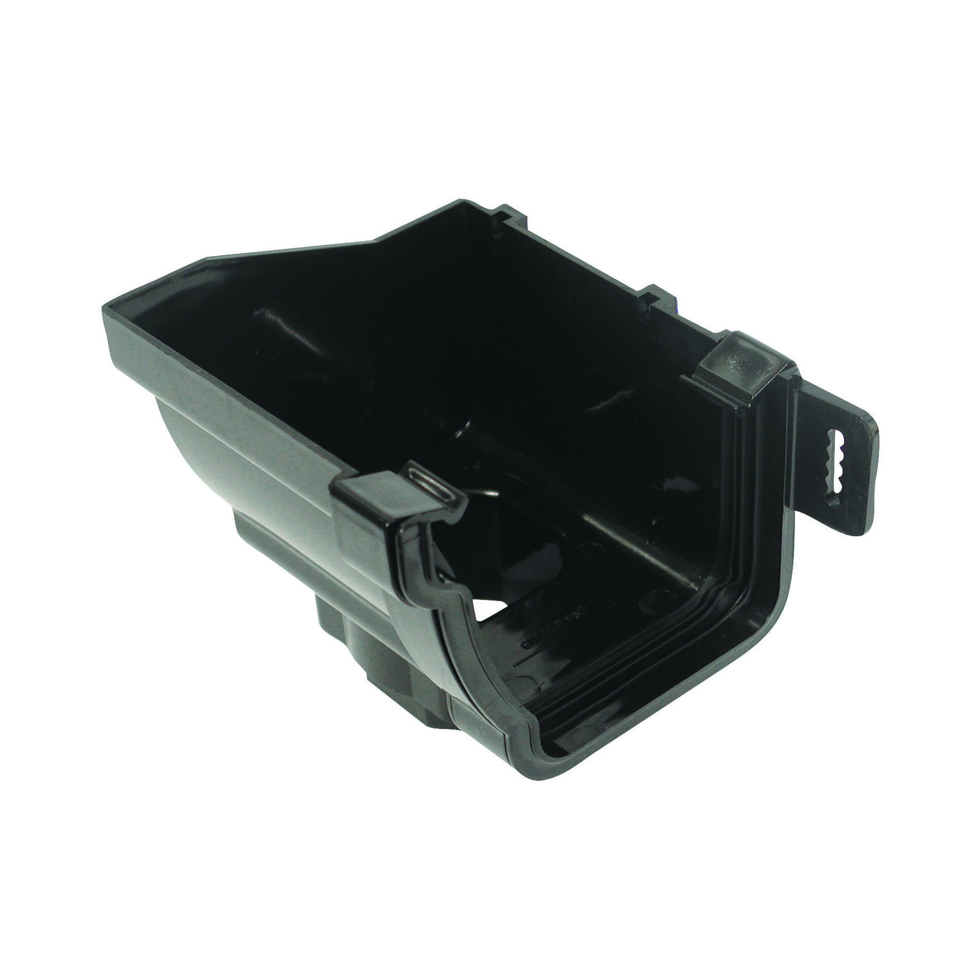 Product image for Osma Stormline 8T807 Stopend Outlet Left-hand 111mm Black