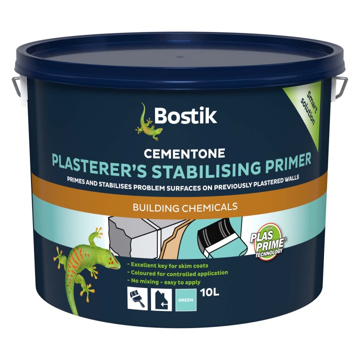Product image for Bostik Plasterer's Stabilising Primer 10ltr - Green