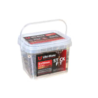 Image of Ulti-Mate® Stick-Fit Woodscrews - 5.0 x 90mm Tub 350