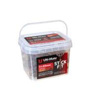 Image of Ulti-Mate® Stick-Fit Woodscrews - 5.0 x 80mm Tub 350