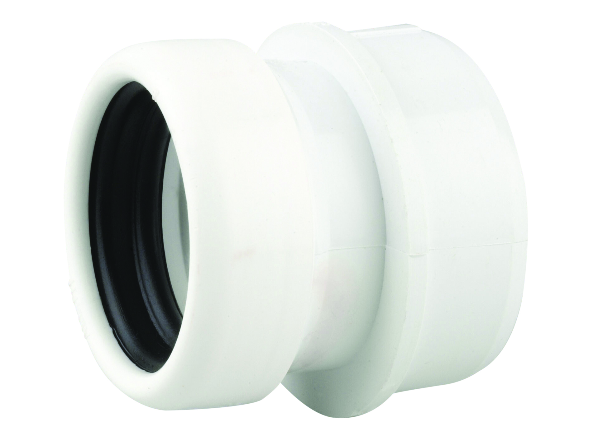 Product image for Wavin Osmasoil S/S Boss Adaptor (ring-seal) 40mm White