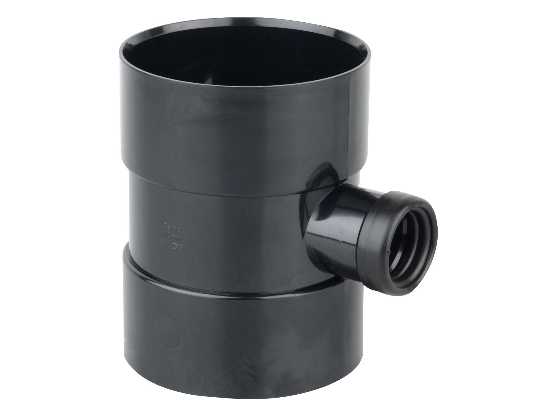 Product image for Wavin Osmasoil D/SW Bossed Pipe 32x110mm Black