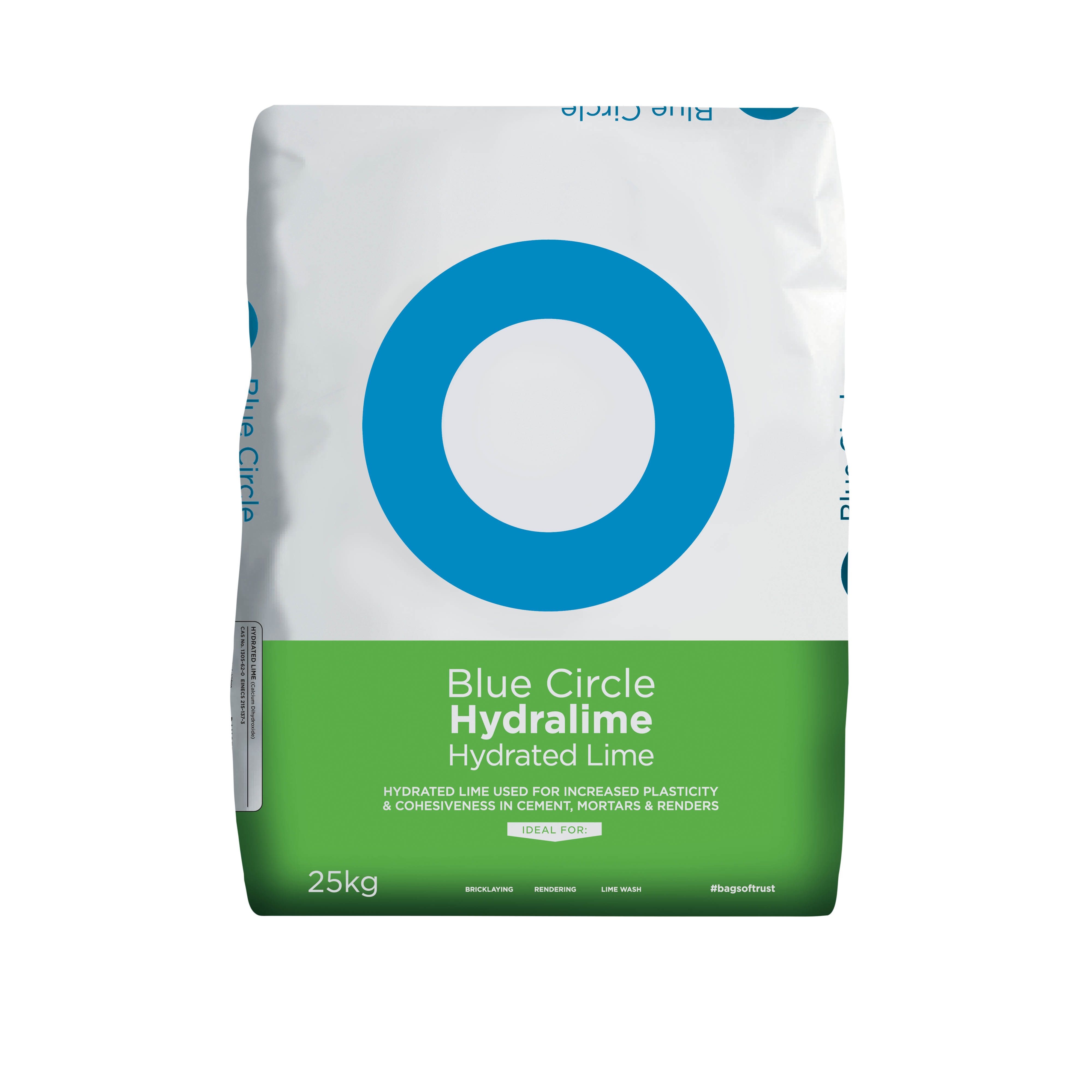 Product image for Blue Circle Hydralime Hydrated Lime 25kg