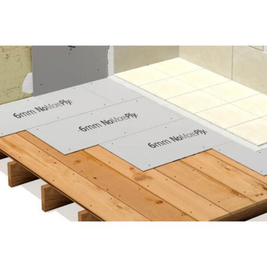 Product image for NoMorePly Fibre Cement Tile Backing Board 1200mm x 600 x 6mm