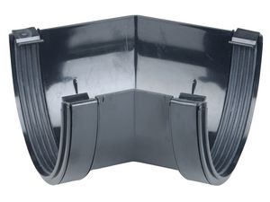 Product image for Osma Deepline 9T904 Gutter Angle 45° 113mm Black