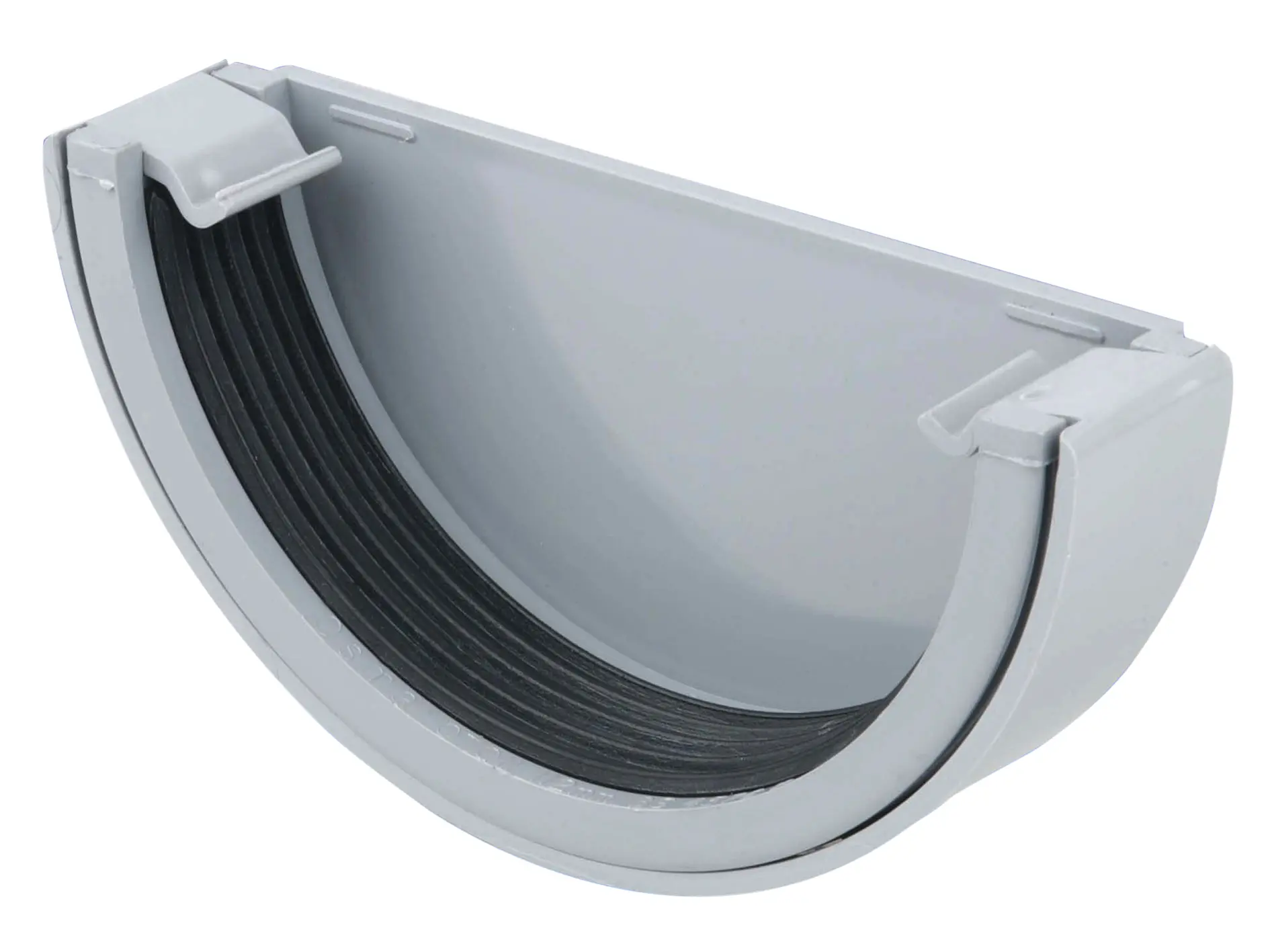Product image for Wavin Osma Roundline Stopend External 12mm Grey 0T011G
