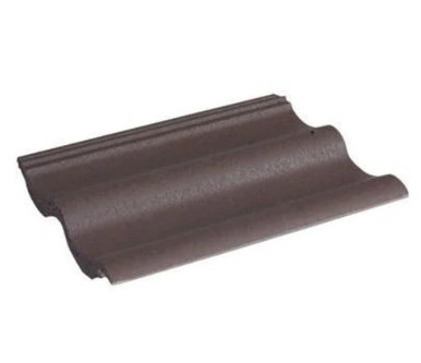 Product image for Marley Mendip Low Pitch Roof Tile 420 X 330mm - Grey