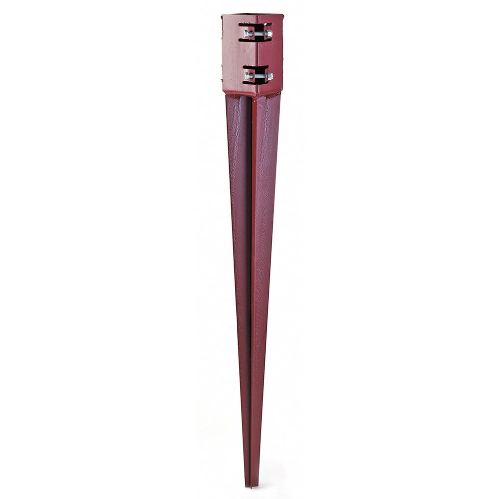 Product image for Metpost 75mm X 75mm X 600mm Post Support System 2