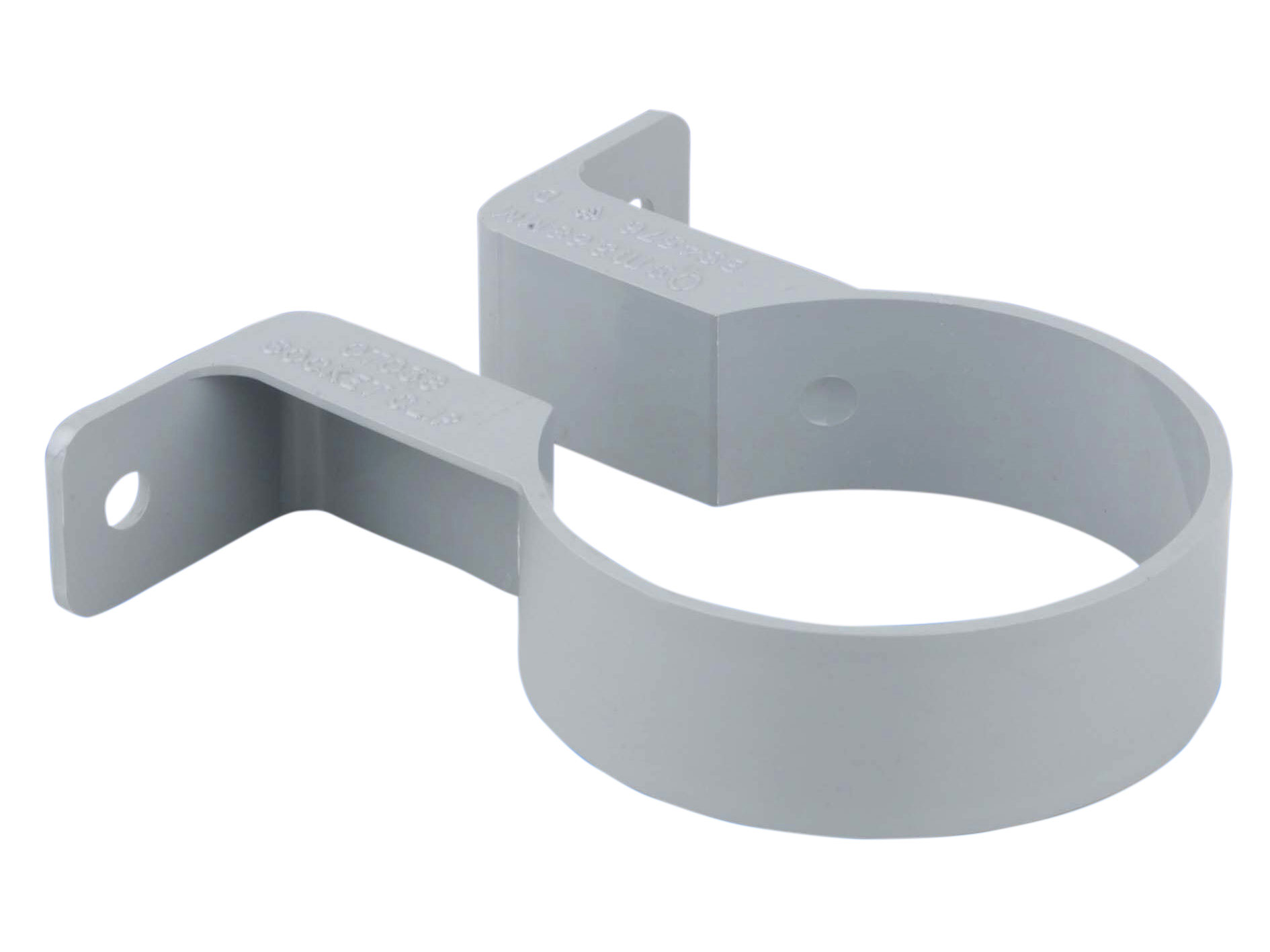 Product image for Wavin Osma Roundline Socket Bracket 68mm Grey