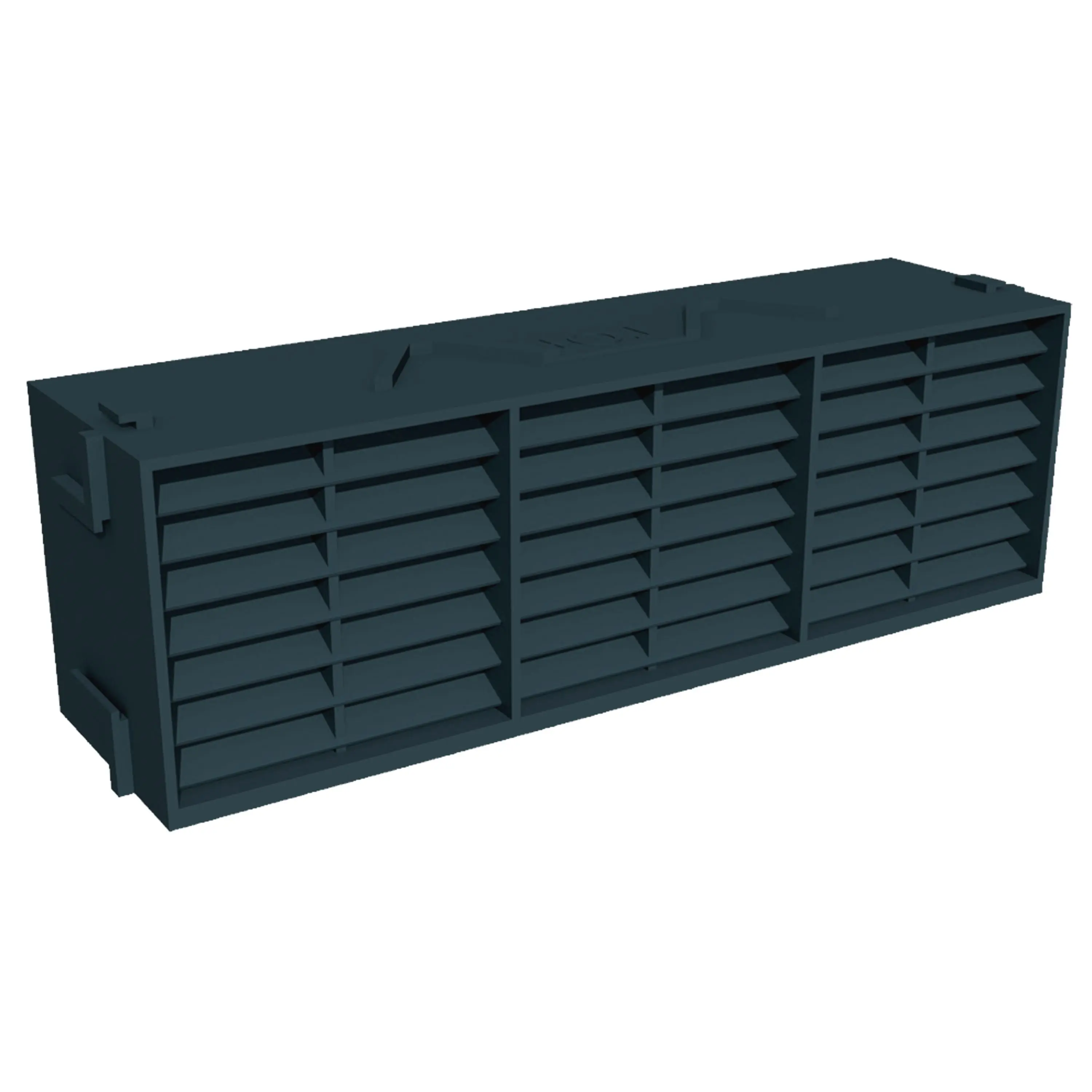Product image for Manthorpe Blue/black Combination Airbrick 9in X 3in