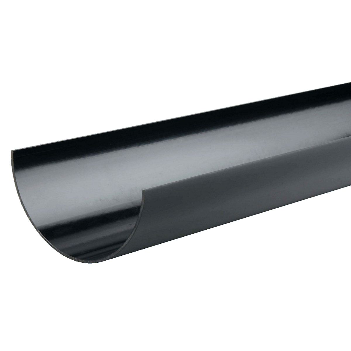 Product image for Wavin Osma Superline Gutter 125mm Black 4m 5T574B