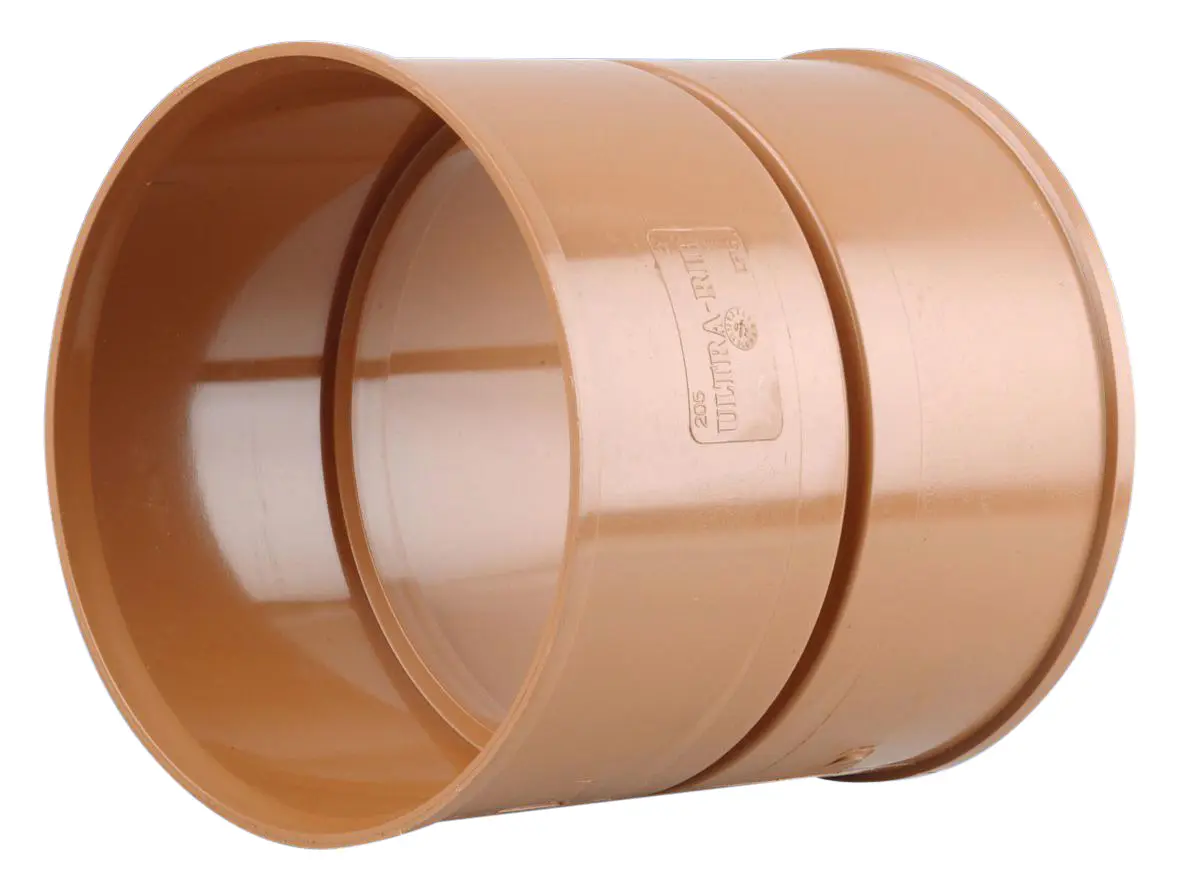 Product image for Osma Ultrarib 150mm Double Socket Pipe Coupler 6UR205