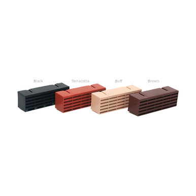 Image of Timloc Plastic Air Brick, Buff, 215 x 60 x 69mm