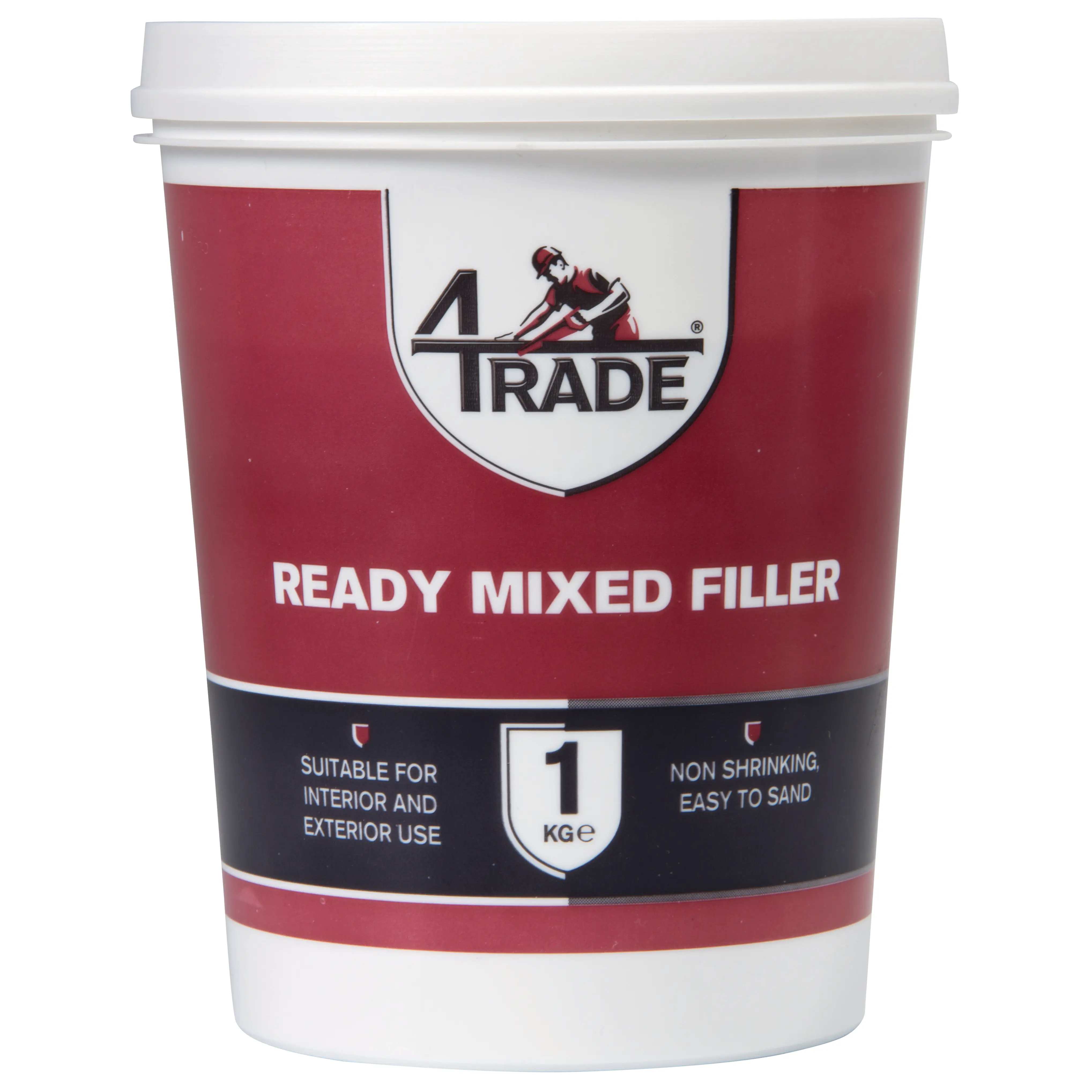 Product image for 4trade Ready Mixed Filler 1kg