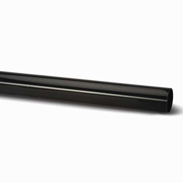 Product image for Wavin Osma Roundline Pipe 68mm Grey 4m 0T084G