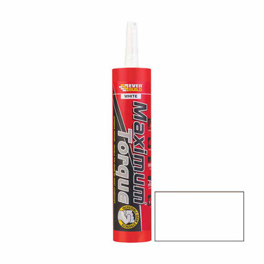 Product image for Everbuild Maximum Torque High Strength Adhesive, White, 290ml