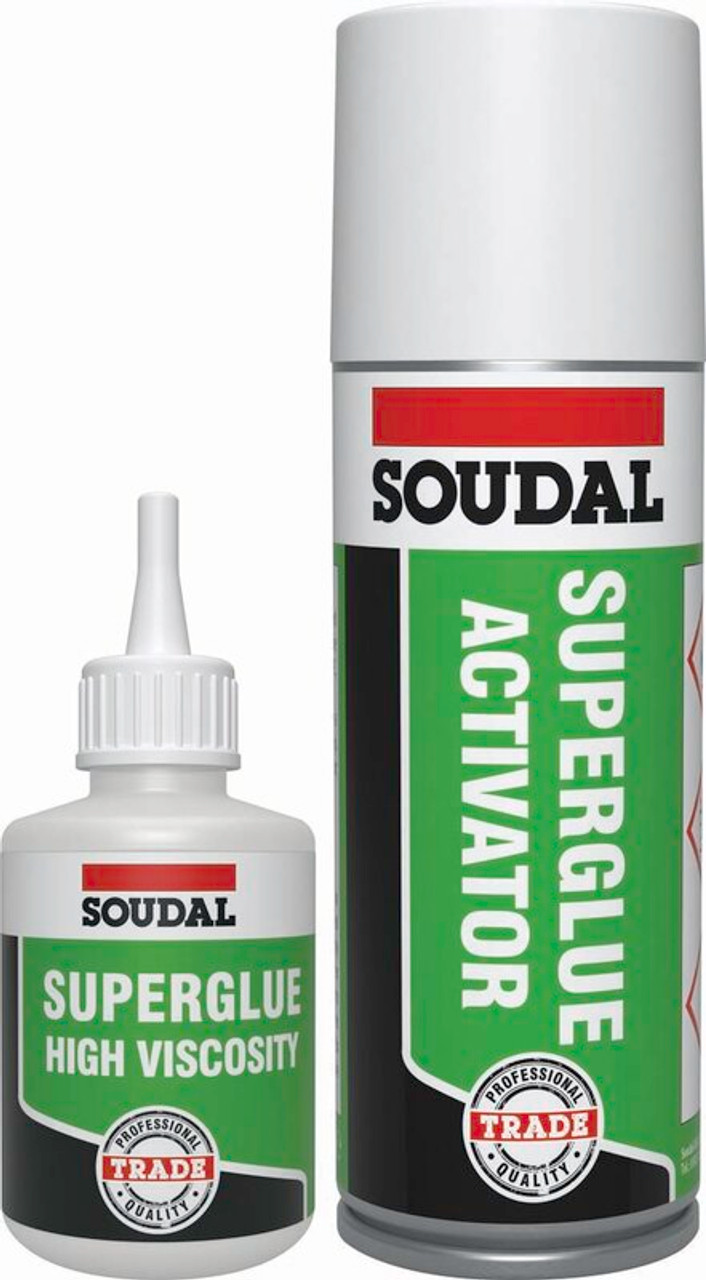 Product image for Soudal Mitre Kit, Clear, 50 G + 200 ML