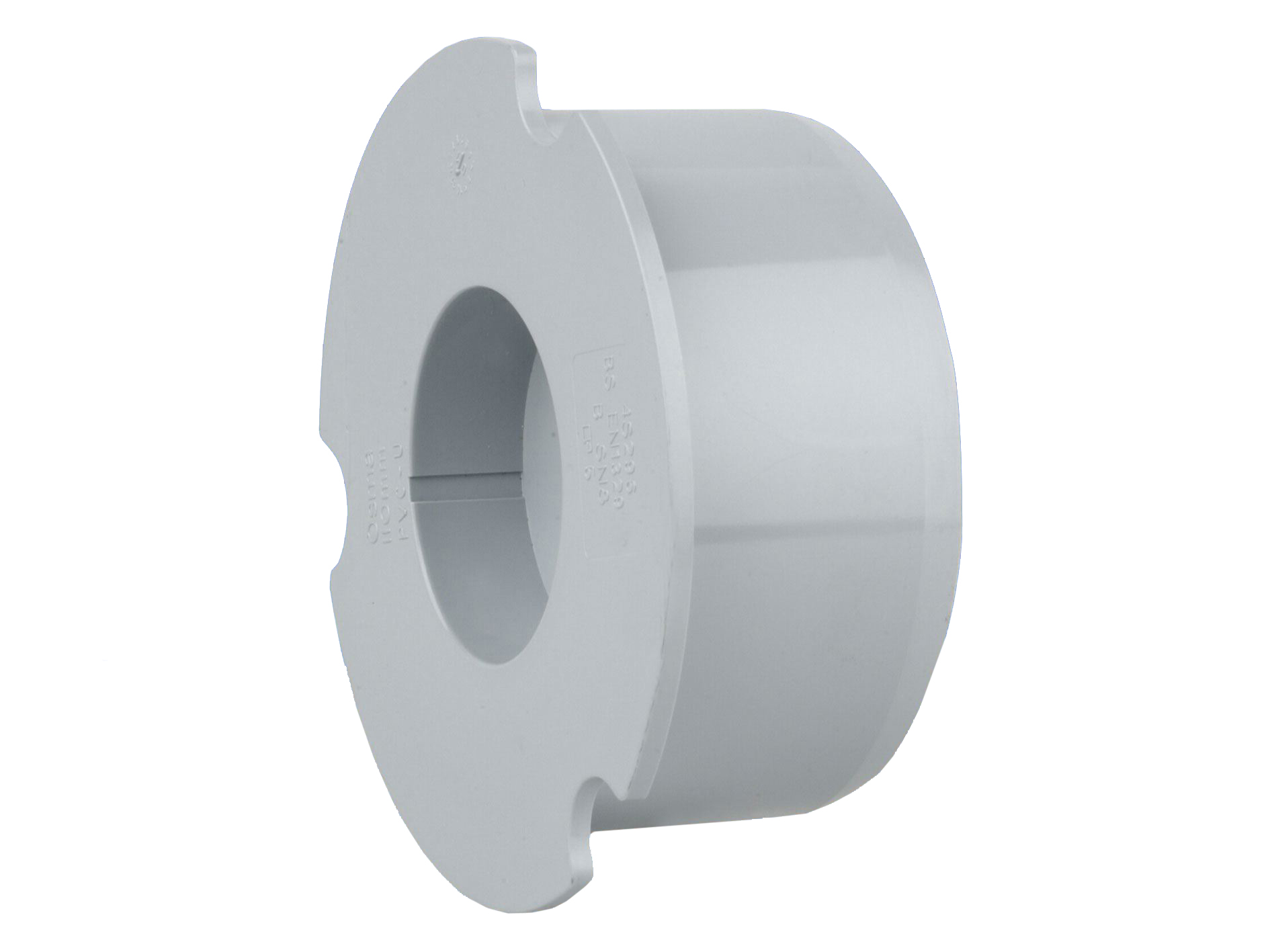 Product image for Wavin Osmasoil Plain Ended Socket Plug 110m Grey