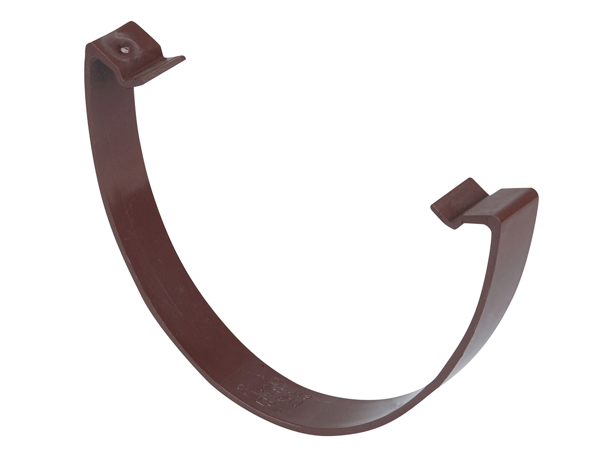 Product image for Osma Deepline 9T916 Gutter Flexiclip (spare) 113mm Brown