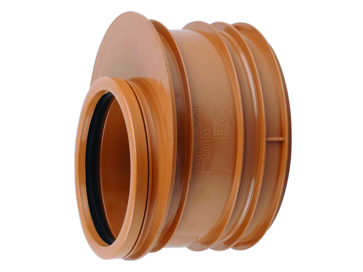 Product image for Osma Ultrarib 150x110mm Level Invert Reducer 6UR099