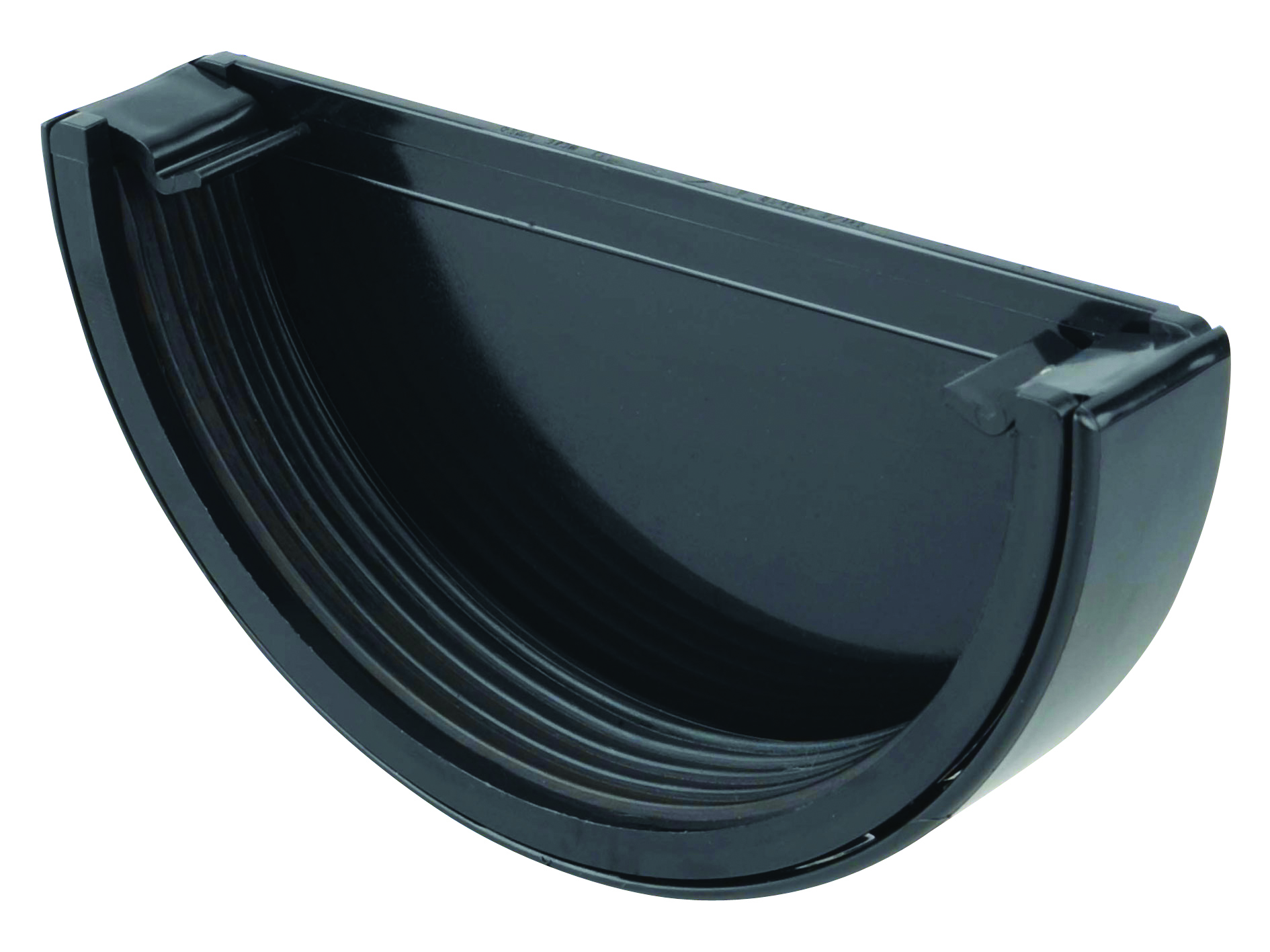 Product image for Wavin Osma Superline Stopend External 125mm Black 5T511B