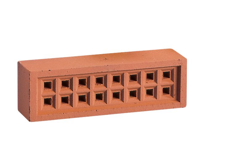 Product image for Hepworth Square Hole Airbrick 215 X 65mm Red YA13R