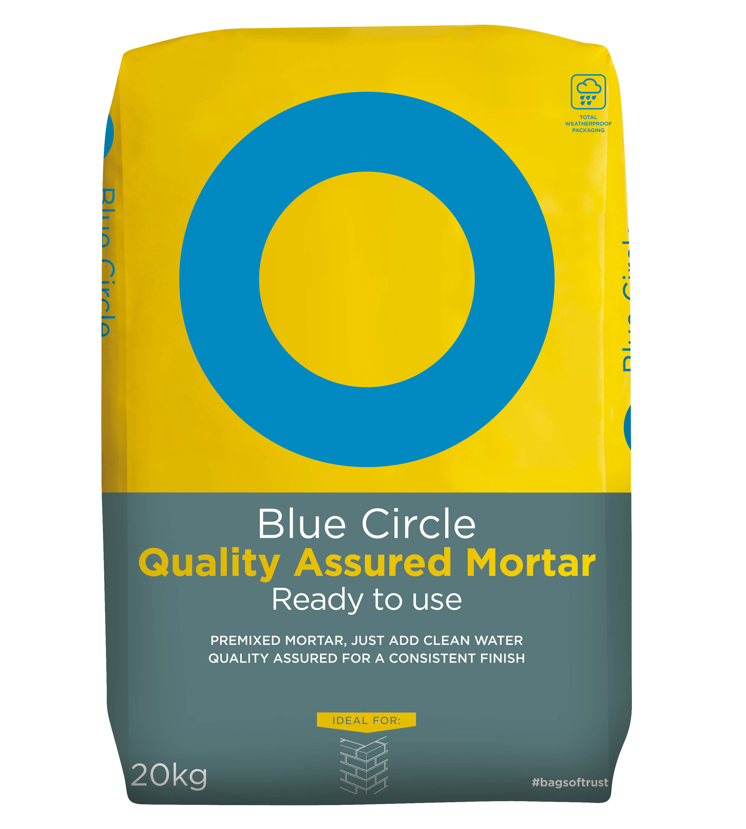 Product image for Blue Circle Ready To Use Mortar 20kg