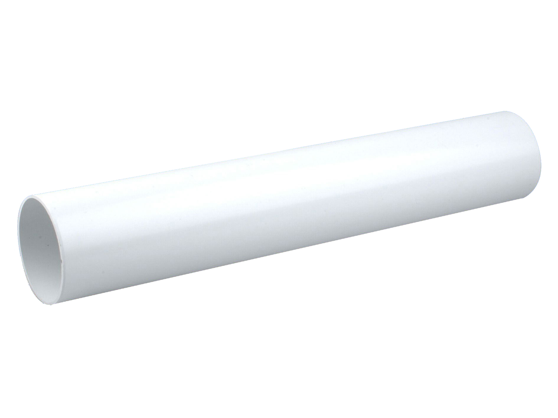 Image of Wavin Osmasoil Plain Ended Pipe 110mm White 0.6m