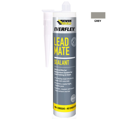 Product image for Everbuild Lead Mate Sealant, Grey, 295 ML