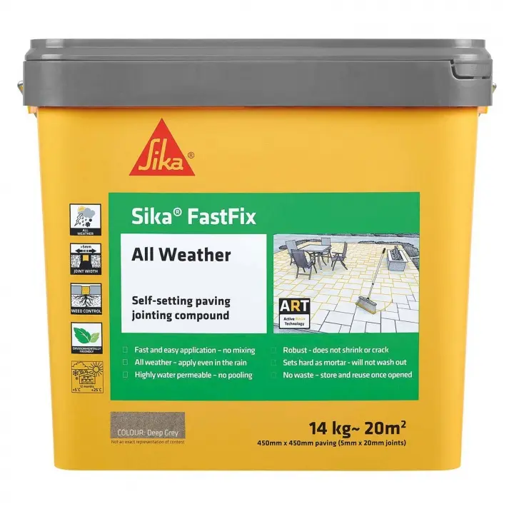 Product image for Sika Fastfix All Weather Jointing Compound Flint