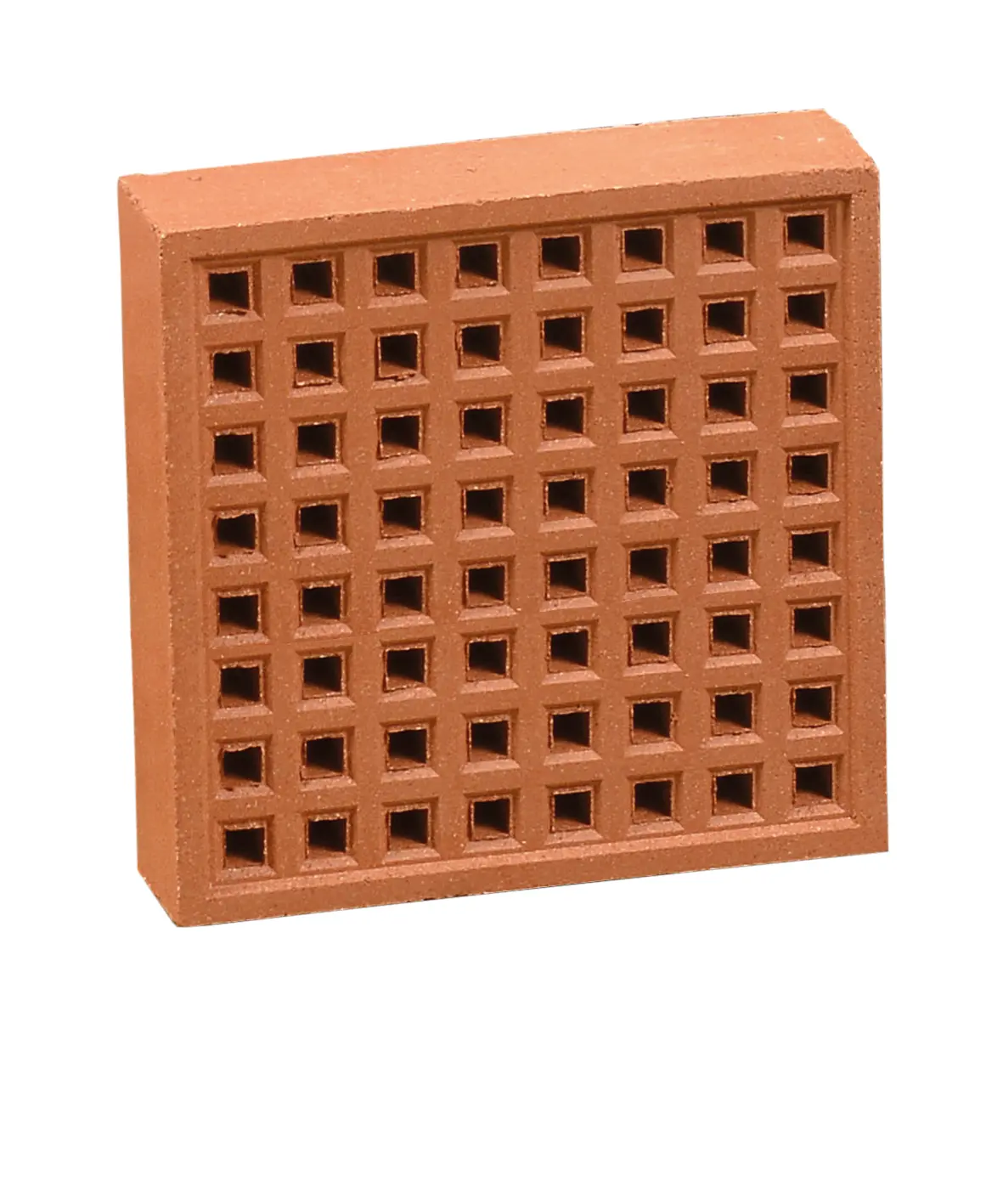 Product image for Hepworth Square Hole Airbrick 215 X 215mm Red YA15R