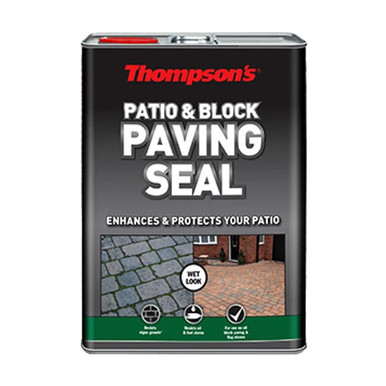 Product image for Thompson's Patio & Block Paving Seal, 5 L, Wet Look
