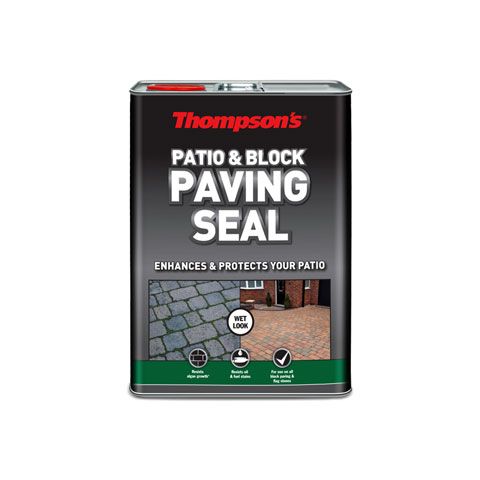 Product image for Thompson's Patio & Block Paving Seal, 5 L, Wet Look
