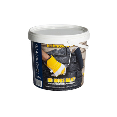 Product image for Wykamol Technoseal DPM, Black, 5 LTR