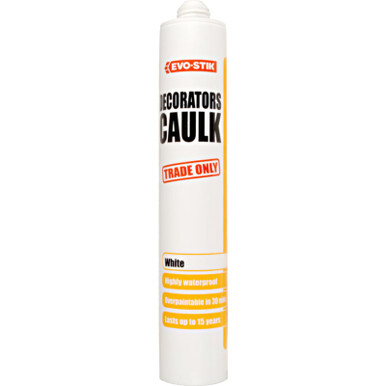 Product image for Evo-Stik Decorators Caulk, White, 290 ML