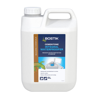 Product image for Bostik Cementone Integral Waterproofer Liquid, 5 L