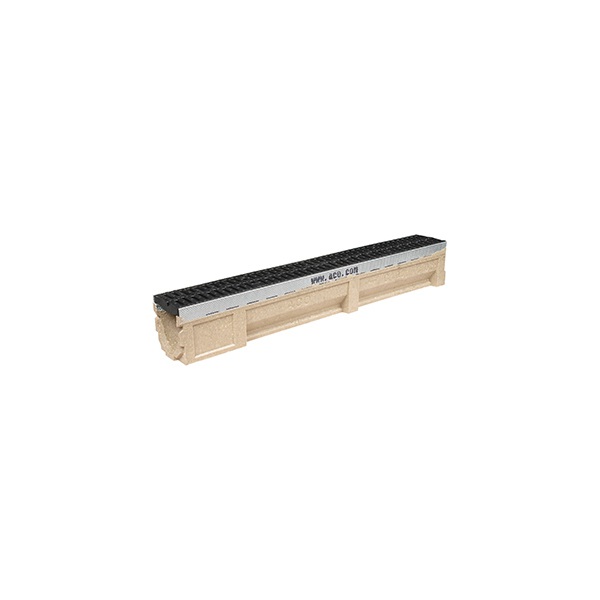 Product image for ACO CIVICDRAIN 25010 0.0 CHANNEL PLUS GRATE 1000MM C250